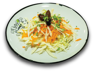 Салата зеле и моркови (250г)