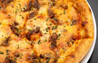 Beef Steak Pizza