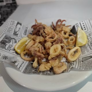 Tapa De Calamar Con Alioli