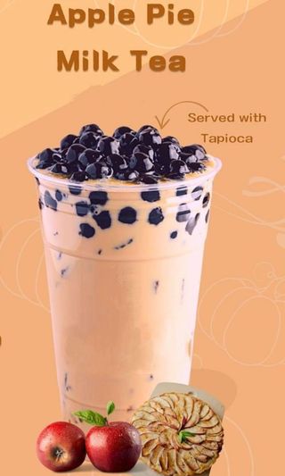 Bubble Latte Apple Pie