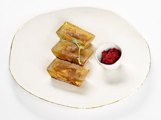 Холодець з індички та півня