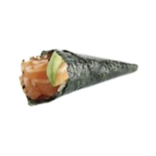 34C.- Temaki Salmón (1 Pza.)