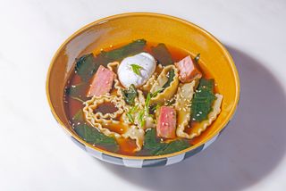 Місо суп з тунцем теріякі