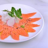 A19  Carpaccio salmone 8 pezzi