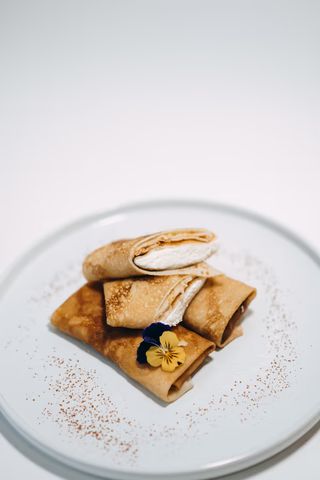 Блинчики с творогом