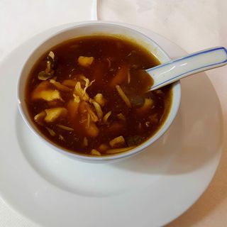 Sopa De Pollo con champiñones
