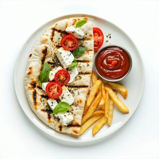 Pita halloumi