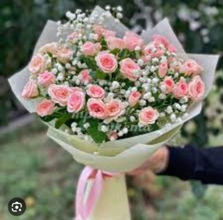 სპრეი ვარდების თაიგული