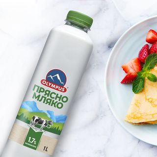 Прясно мляко olympus 1.7%