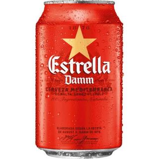 Cerveza Estrella Lata (330 Ml.)