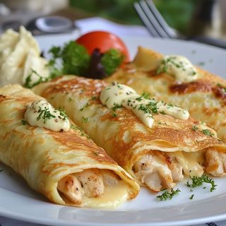 Crêpe salée Poulet