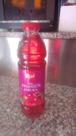 Rial sirup brusnica jabuka 1l
