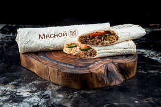 Мясной лаваш