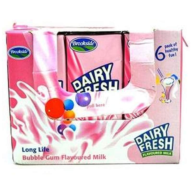 Brookside Bubble Gum 250Ml 6Pk
