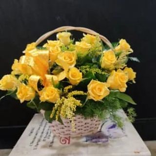 Cestino di roselline 