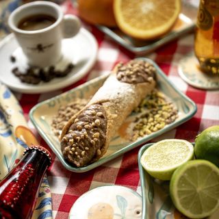 Cannolo sicilian ciocolată