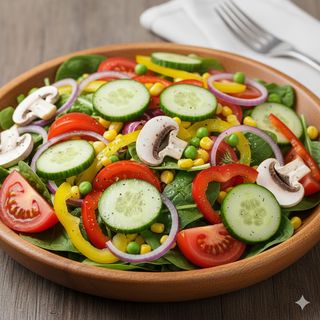 Салата по нашенски