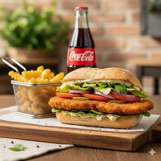 Menù panino con cotoletta