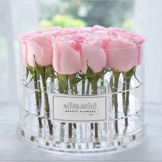 მრგვალი ყუთი (9) ჰოლანდიური ვარდი