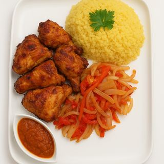 Attièké & Poulet Frit