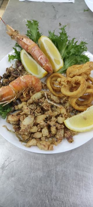 Frittura di Calamari, Calamaretti e Seppioline