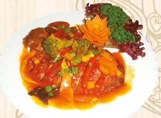 Kurczak w sosie specjalnym 350g