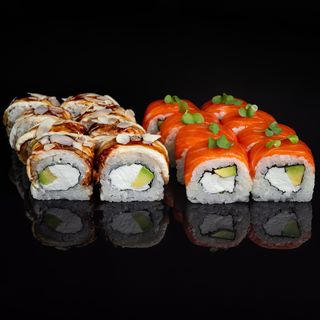 Філадельфія Unagi & Філадельфія Sake (530г)