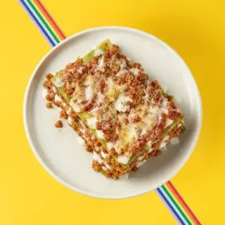 Lasagna Verde al Ragù Vegetale