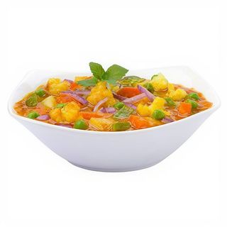 Veg Dopiaza Verduras Con Cebolla