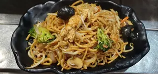 Massa Salteada com Legumes