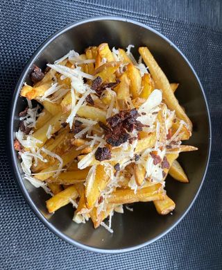 Crispy Garlic Parmesan Fries