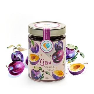 Gem de prune Moesis 400G - Produs atestat Traditional