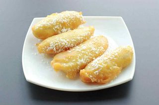 Banan w cieście opiekany