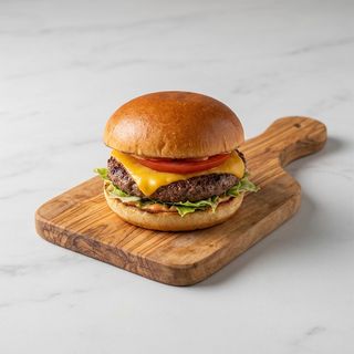 Menù panino con hamburger