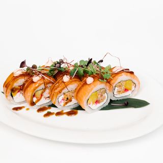 Філадельфія з креветками панко