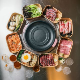 메뉴 김 MENÚ KIM BBQ (incluye una plancha eléctrica de regalo)