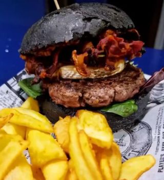 Burger Deep Blue