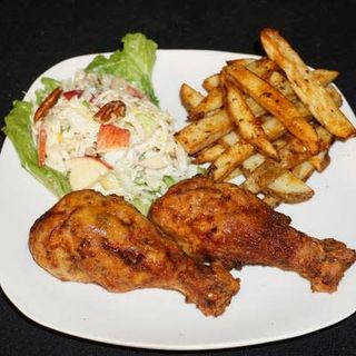 Pollo (3 uds.) + refresco + patatas fritas