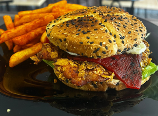 Hamburguesa de la casa