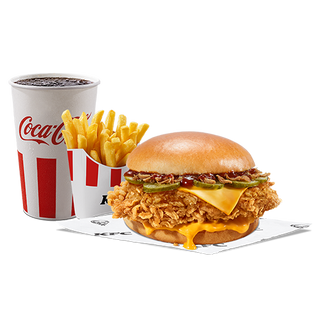 Meniu Cheezy Burger Picant