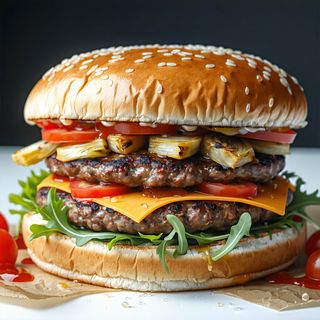 Hamburger piatto