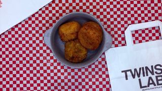 Tris frittatine di pasta