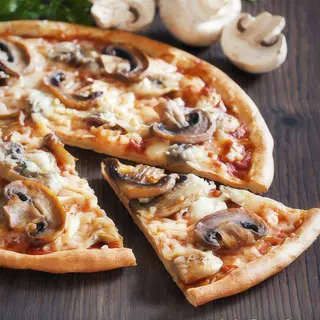 Pizza Champiñones (Mediana)