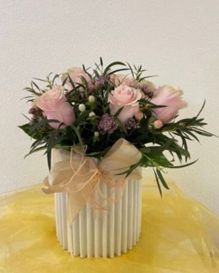 Rosas Cor de Rosa em Box