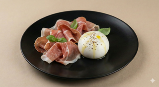 Prosciutto crudo e burratina