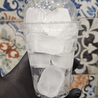 Bicchiere di ghiaccio