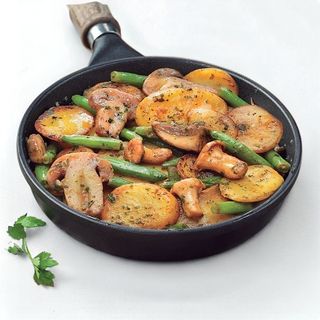 Pato Con Setas Y Bambú