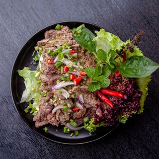 Thai Style Beef Salad-Num Tok Nue