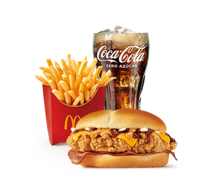 Menú McCrispy BBQ y Bacon