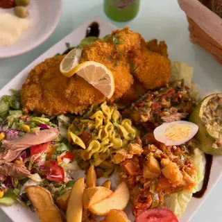 Plat Escalope Pané